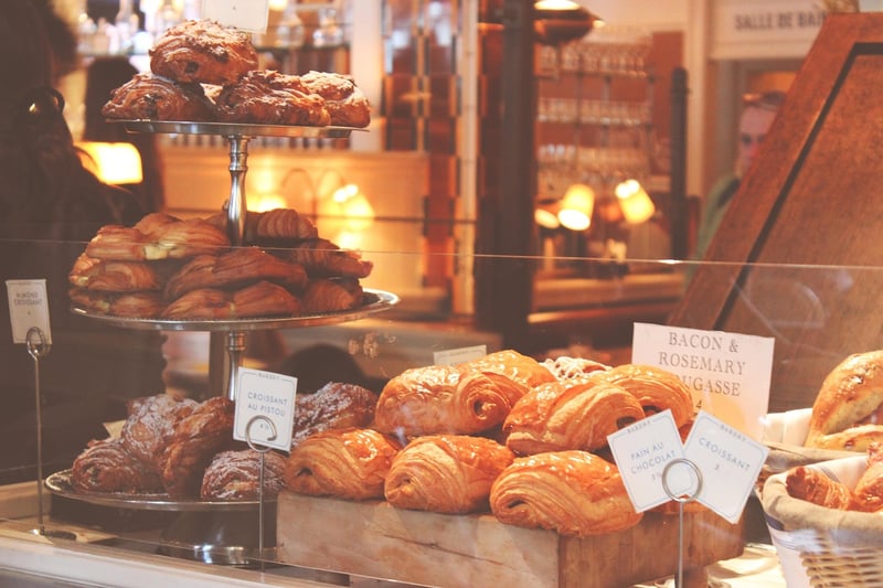 Delicious pastries